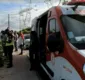 
                  Carro cai em uma ribanceira na Estrada Velha do Aeroporto, em Salvador