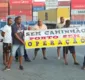 
                  Caminhoneiros fazem paralização no Porto de Salvador e pedem reajuste do frete