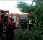 
                  Motorista perde o controle e caminhão cai em ribanceira na Avenida Paralela, em Salvador