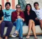 
                  Lembra deles? Malu Mader surge em foto rada com os filhos e o marido Tony Belloto
