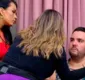 
                  Participante chora ao levar bronca ao vivo no Power Couple Brasil; assista