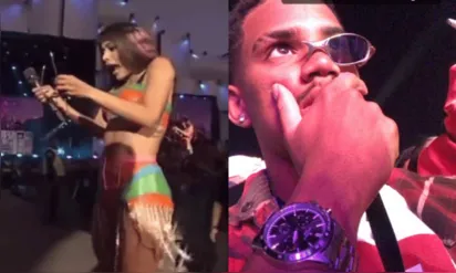 
		Anitta se desespera ao quebrar óculos de fã durante show: 'Que vergonha'