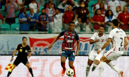 
		Copa do Brasil: Bahia abre o placar, mas sofre virada por 2 a 1 do Athletico-PR