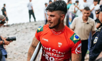 
		Gabriel Medina está fora da etapa brasileira do Mundial de Surf