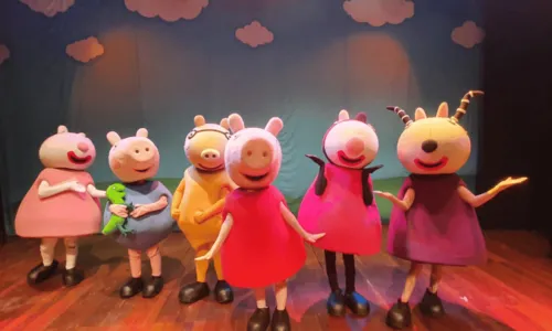 
				
					Espetáculo “Peppa Pig e o Livro Encantado" é apresentado em Salvador no dia 12; confira
				
				