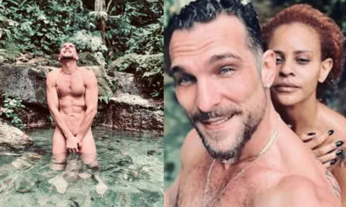
				
					Igor Rickli e Aline Wirley tomam banho nus em piscina natural em casa
				
				