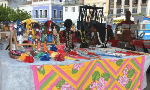 
				
					Feira de Mulheres Negras movimenta São João do Centro Histórico de Salvador￼
				
				