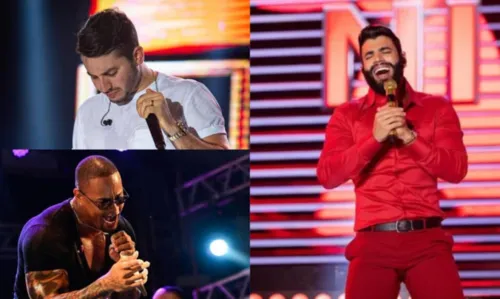 
				
					Forró do Bongo anima Alagoinhas com shows de Gusttavo Lima, Thiago Aquino e Léo Santana na Bahia
				
				