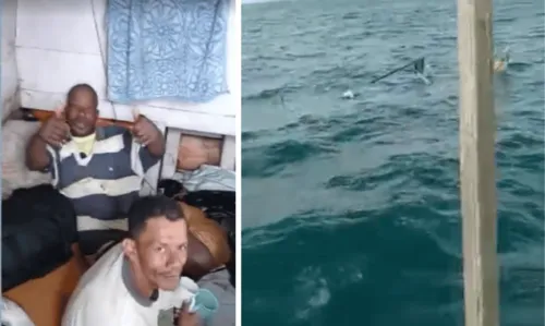 
				
					Após 6h à deriva, quatro pescadores são resgatados no sul da Bahia 
				
				