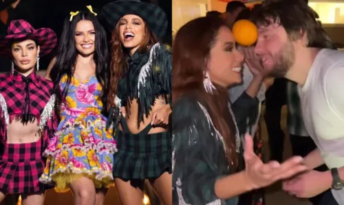 
				
					Anitta recebe amigos e família em festa junina e internautas apontam presença de novo affair; conheça
				
				