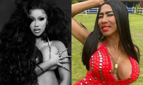 
				
					Rapper Cardi B reage a comparação com Inês Brasil e viraliza na web: 'Irmã perdida'
				
				