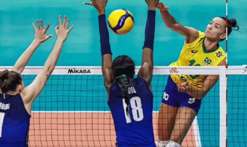 
				
					Brasil sofre segunda derrota na Liga das Nações de vôlei
				
				