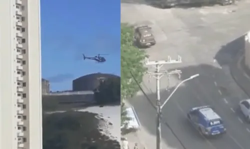 
				
					Vídeo: Após perseguição com motos e helicóptero, suspeitos de roubo conseguem fugir em Salvador
				
				