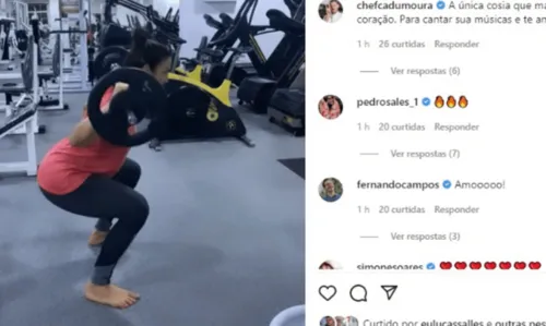 
				
					Boa forma! Ivete posta vídeo de treino e impressiona fãs: 'Vem na mãe'
				
				