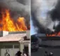 
                  Vídeo: Galpão é atingido por incêndio e intensidade do fogo assusta moradores na Bahia