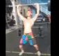 
                  Atleta de crossfit é atingido no pescoço por barra de peso ao tentar executar exercício no Ceará; veja vídeo