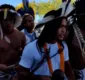 
                  Janaron, do 'No Limite' é recebido com festa pelo povo pataxo na aldeia de Coroa Vermelha; veja vídeos