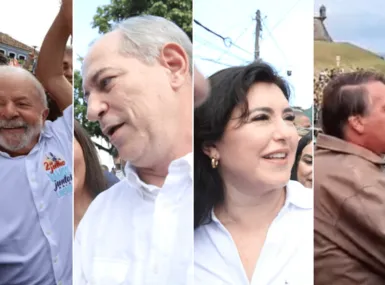 Comemorações ao 2 de Julho na BA têm Lula, Ciro e Tebet em desfile; Bolsonaro faz motociata