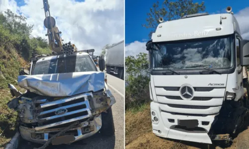 
				
					Batida entre carro, caminhão e caminhonete mata homem em rodovia na Bahia
				
				