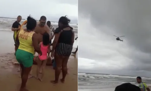 
				
					Vítimas de afogamento são resgatadas com ajuda de helicóptero em Salvador
				
				