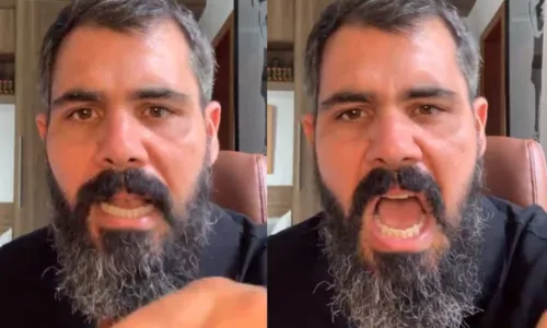 
				
					Juliano Cazarré se irrita após ser chamado de machista por internauta: 'Frescura'
				
				