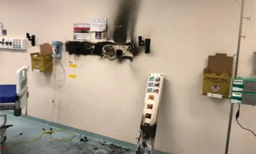 
				
					Incêndio atinge UTI neurológica do Hospital Geral Roberto Santos
				
				