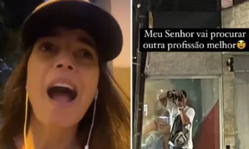 
				
					Emanuelle Araújo cria polêmica ao detonar paparazzo: 'Vai procurar profissão melhor'
				
				
