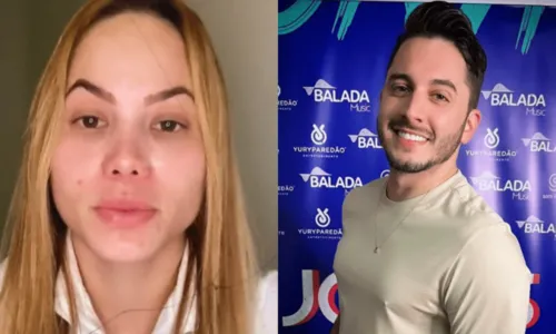 
				
					Ex-mulher de Jonas Esticado acusa cantor de traição durante resguardo: 'Vivia em um relacionamento tóxico'
				
				