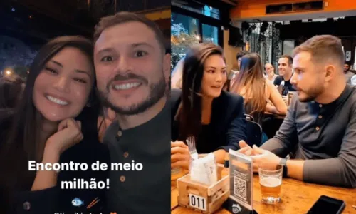 
				
					'No Limite': Pedro e Tiemi se reencontram em São Paulo e fãs shippam casal
				
				