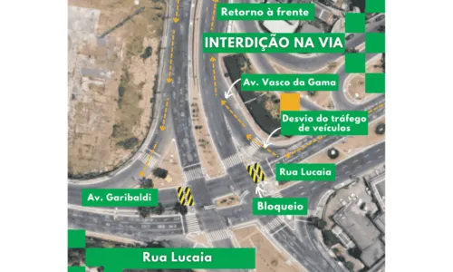 
				
					Trânsito na região do Rio Vermelho sofre desvio por causa de obras na região; veja mudanças
				
				