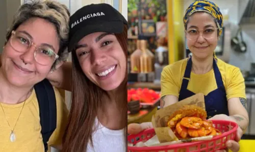 
				
					La Bahianaise: Anitta escolhe chef baiana para matar a saudade da culinária brasileira em Paris
				
				