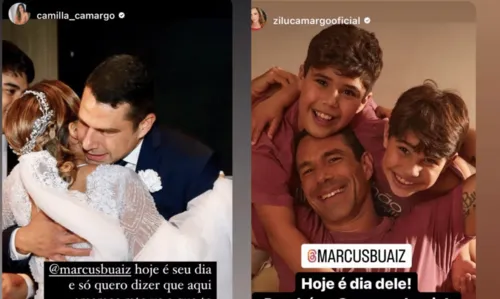 
				
					Ex-marido de Wanessa ganha declarações da ex-sogra Zilu, Gracielle e Camilla Camargo em aniversário
				
				