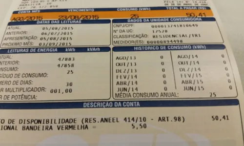 
				
					Senacon cobra esclarecimentos de concessionárias sobre contas de luz
				
				