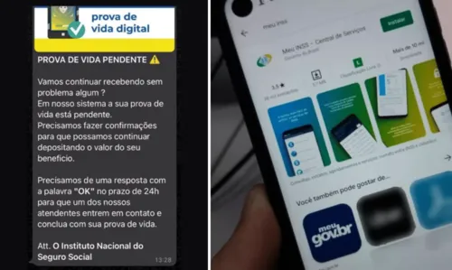 
				
					Criminosos usam prova de vida do INSS para aplicar golpes em aposentados na Bahia
				
				