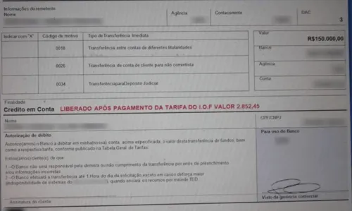 
				
					Receita alerta para golpe do falso IOF antecipado via Pix
				
				