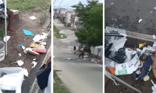 
				
					Mulheres trans têm barraca de lanche destruída em Feira de Santana
				
				