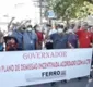 
                  Ferroviários dispensados após desativação dos trens em Salvador fazem protesto na Calçada