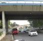 
                  Homem cai de altura de 15 metros após acidente com moto em viaduto na Avenida Bonocô