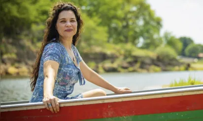 
		Isabel Teixeira sobre Maria Bruaca acolher mulheres em 'Pantanal': 'Também é uma terapia'