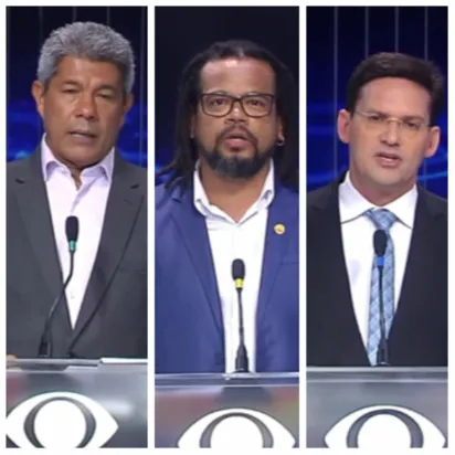 
		Primeiro debate ao Governo da Bahia reúne três candidatos; ACM Neto não comparece