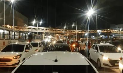 
		Após morte de motorista por aplicativo, categoria faz protesto em Salvador e pede mais segurança