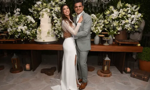 
				
					Famosos prestigiam casamento do alfaiate João Camargo em São Paulo; veja fotos
				
				