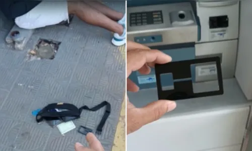 
				
					Homem é preso em flagrante após instalar 'chupa-cabra' em caixa eletrônico em Salvador
				
				