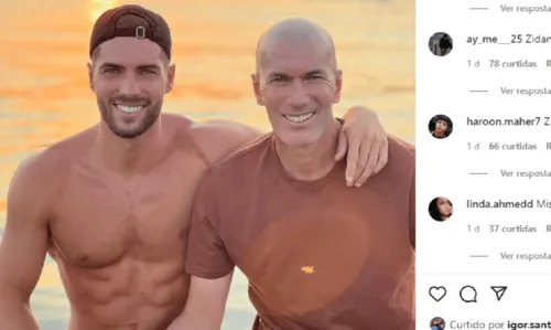 
				
					Carrasco da Copa do Mundo de 1998, Zidane posta foto com filhos e surpreende
				
				