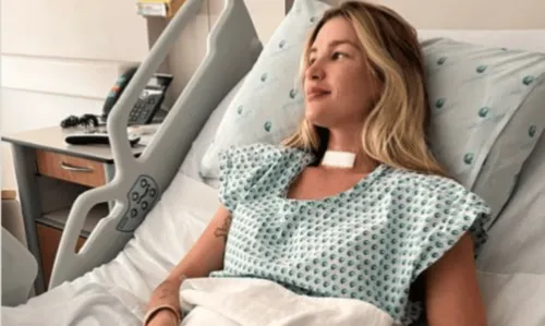 
				
					Ex-BBB Aline Gotschalg revela câncer na tireoide: 'Diagnóstico precoce salva'
				
				