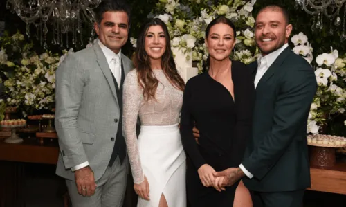 
				
					Famosos prestigiam casamento do alfaiate João Camargo em São Paulo; veja fotos
				
				