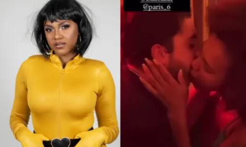 
				
					Novo casal? Ex-BBB Jessilane troca beijão com influenciador digital em restaurante
				
				