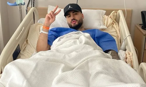 
				
					MC Kevinho passa por cirurgia após lesionar tornozelo: 'Terá que usar muletas'
				
				