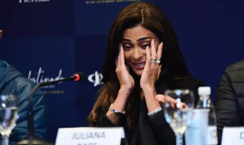 
				
					Juliana Paes e Danton Mello vão às lágrimas durante coletiva de 'Predestinado: Arigó e o Espírito do Dr. Fritz'
				
				