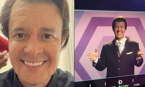 
				
					Rodrigo Faro anuncia fim das gravações de filme em que vive Silvio Santos
				
				